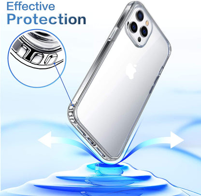 Compatible with Iphone 12 Case, Designed for Iphone 12 Pro Case Clear Shockproof Protective Phone Cases Released in 2020