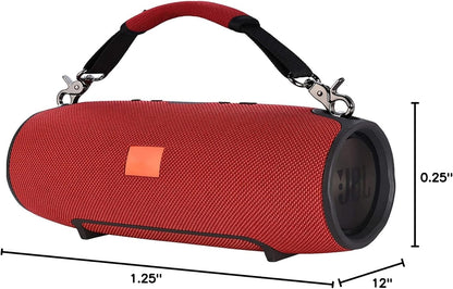 Removable Speaker Handle Strap for JBL Xtreme/Xtreme 2/ Xtreme 3 Portable Bluetooth Speaker(Red)