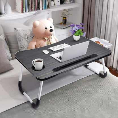 HBN Laptop Desk, Laptop Bed Stand Foldable, Laptop Table Folding Breakfast Tray