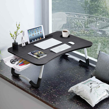 HBN Laptop Desk, Laptop Bed Stand Foldable, Laptop Table Folding Breakfast Tray