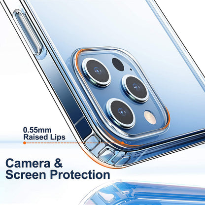 Compatible with Iphone 12 Case, Designed for Iphone 12 Pro Case Clear Shockproof Protective Phone Cases Released in 2020